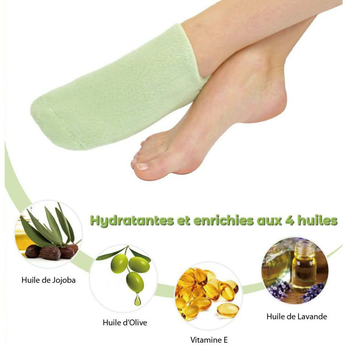 Premium Moisturizing Gel Socks – Intensive Care for Soft Feet